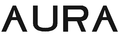 Aura wordmark preto